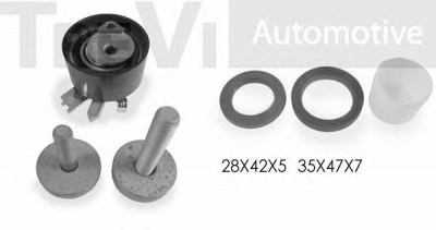 TREVI AUTOMOTIVE kd1243s -  Комплект ремня ГРМ